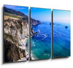 Obraz 3D tdln - 105 x 70 cm F_BB72234211 - california coast