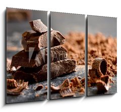 Obraz   Dark chocolate, 105 x 70 cm