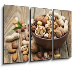 Obraz 3D tdln - 105 x 70 cm F_BB74930991 - nuts