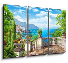 Obraz 3D tdln - 105 x 70 cm F_BB74960569 - sea view - vhled na moe