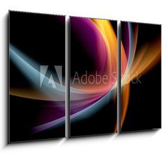 Obraz 3D tdln - 105 x 70 cm F_BB78069613 - Colorful Background For Your Design