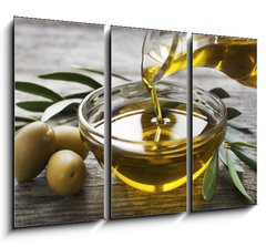 Obraz 3D tdln - 105 x 70 cm F_BB78245730 - Olive oil