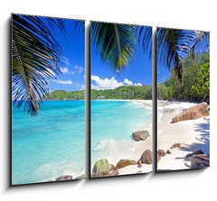 Obraz 3D tdln - 105 x 70 cm F_BB79777574 - Anse Takamaka - Seychellen