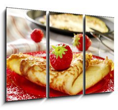 Obraz 3D tdln - 105 x 70 cm F_BB7980387 - Pfannkuchen
