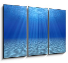 Obraz 3D tdln - 105 x 70 cm F_BB79896742 - The sun's rays underwater