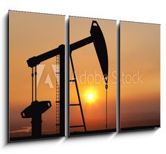 Obraz 3D tdln - 105 x 70 cm F_BB81441881 - Oil pump - Olejov erpadlo