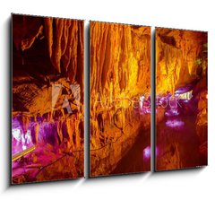 Obraz 3D tdln - 105 x 70 cm F_BB81468863 - The China cave, geological landscape,