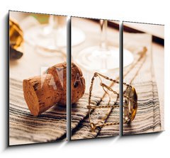 Obraz 3D tdln - 105 x 70 cm F_BB82376462 - Wine - Vino