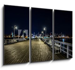 Obraz   Sopot molo strona poudniowa, 105 x 70 cm