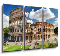 Obraz 3D tdln - 105 x 70 cm F_BB85240866 - Colosseum in Rome - Koloseum v m