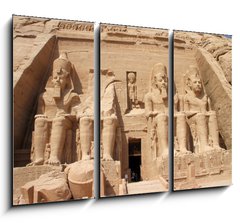 Obraz 3D tdln - 105 x 70 cm F_BB9102295 - Abu Simbel