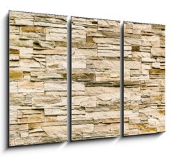 Obraz 3D tdln - 105 x 70 cm F_BB94014137 - sandstone masonwork