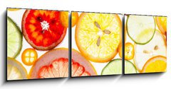 Obraz   Citrus fruits, 150 x 50 cm