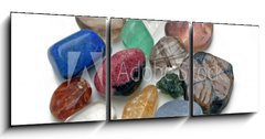Obraz   Crystal therapy tumbled stones, 150 x 50 cm