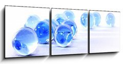 Obraz 3D tdln - 150 x 50 cm F_BM12488984 - Marbles