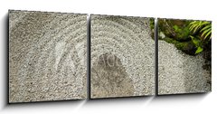 Obraz 3D tdln - 150 x 50 cm F_BM132372452 - Zen garden in Japan