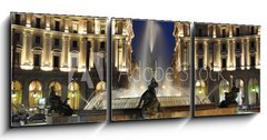 Obraz 3D tdln - 150 x 50 cm F_BM14448302 - piazza della republica