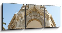 Obraz 3D tdln - 150 x 50 cm F_BM163202056 - Our Lady of Agony Church - Vina Del Mar - Chile