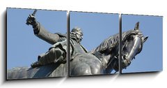 Obraz 3D třídílný - 150 x 50 cm F_BM176625690 - Monument in Prague - Památník v Praze