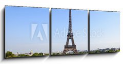 Obraz 3D tdln - 150 x 50 cm F_BM17875794 - Eiffel tower