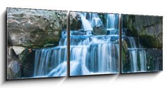 Obraz   Oriental waterfall landscape, 150 x 50 cm