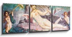 Obraz   Mars fresco in Pompeii House Italy, 150 x 50 cm