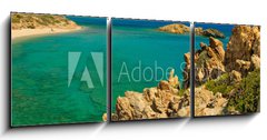 Obraz 3D tdln - 150 x 50 cm F_BM19180487 - Turquoise bay