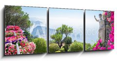 Obraz 3D tdln - 150 x 50 cm F_BM192209300 - Capri island, Italy