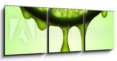 Obraz 3D tdln - 150 x 50 cm F_BM1949563 - lemon juice - citronov va