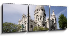 Obraz 3D tdln - 150 x 50 cm F_BM21560448 - Sacr Coeur