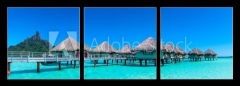 Obraz 3D tdln - 150 x 50 cm F_BM221044821 - Bora Bora
