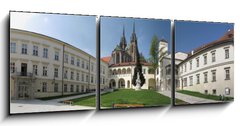 Obraz   Brno Bishop palace, 150 x 50 cm