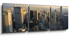 Obraz 3D třídílný - 150 x 50 cm F_BM23302954 - NEW YORK CITY SKYLINE