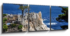 Obraz 3D tdln - 150 x 50 cm F_BM23885675 - The Lone Cypress in Pebble Beach, 17 Mile Drive, Monterey