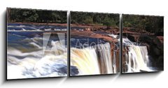 Obraz 3D tdln - 150 x 50 cm F_BM28916872 - waterfall Tadtone in climate forest of Thailand