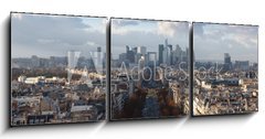 Obraz 3D tdln - 150 x 50 cm F_BM30117733 - La defense of Paris