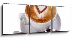 Obraz 3D tdln - 150 x 50 cm F_BM30218761 - Cappuccino