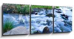 Obraz 3D tdln - 150 x 50 cm F_BM30613920 - Flowing Creek