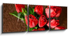 Obraz 3D tdln - 150 x 50 cm F_BM30715111 - Kwiaty