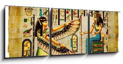 Obraz 3D tdln - 150 x 50 cm F_BM32781426 - Papyrus  Old natural paper from Egypt - Papyrus Star prodn papr z Egypta