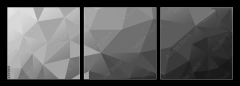 Obraz 3D tdln - 150 x 50 cm F_BM342219510 - Vector abstract triangulated  color background.Poly Mosaic Background.Background of geometric shapes. Retro triangle background. Colorful mosaic pattern.