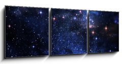 Obraz   Deep space nebulae, 150 x 50 cm
