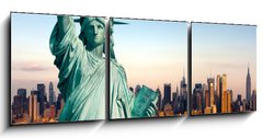 Obraz   New York statue de la Libert, 150 x 50 cm