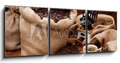 Obraz 3D tdln - 150 x 50 cm F_BM36526227 - Coffee still life