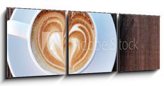 Obraz 3D tdln - 150 x 50 cm F_BM36802693 - cup of coffee - lek kvy