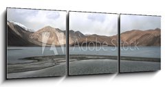 Obraz 3D tdln - 150 x 50 cm F_BM38496874 - Pangong Lake in the Himalayas