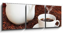 Obraz   Coffee, 150 x 50 cm