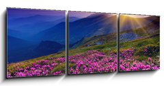 Obraz 3D tdln - 150 x 50 cm F_BM39975795 - mountain landscape