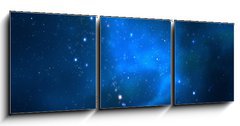 Obraz 3D tdln - 150 x 50 cm F_BM40432391 - Universe filled with stars, nebula and galaxy