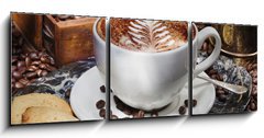 Obraz 3D tdln - 150 x 50 cm F_BM40759781 - Kaffee